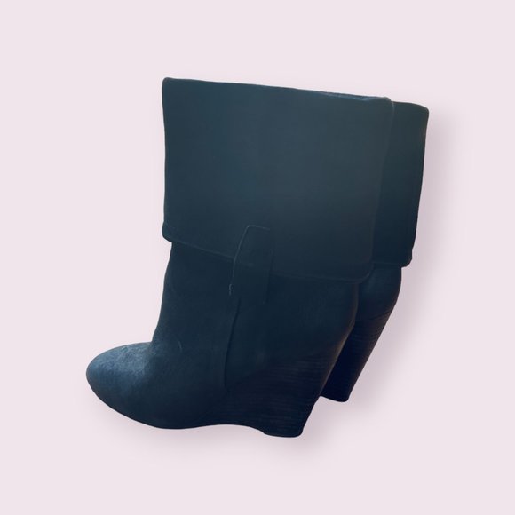 Ash Original wedge boot with adjustable shaft. Black . Size 36 - Picture 2 of 9